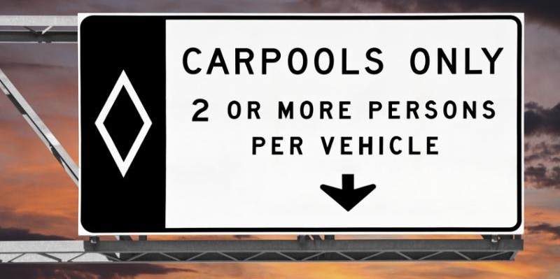 carpool-sign